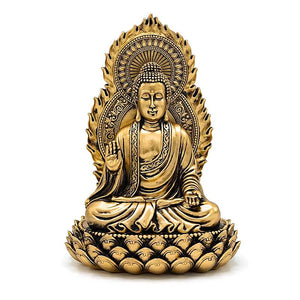 Boeddha Beeldje - Medium - Zwart & Goud - Nederland - Cadeau en Boeddha Beeldje - Medium - Zwart & Goud - Nederland - Cadeau en