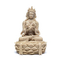 Boeddhabeeld Met Dorje En Bel Zandkleur 11x17cm