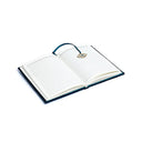 Notitieboek Tarot Oog Fluweel Petrol 20x15 cm