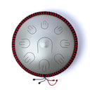 Hluru Handpan Tongue Drum Hybride Koperstaal 9 Noten D-mineur ± 36cm