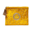 Etui Fluweel Zon Geel 20x15 cm