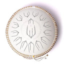 Hluru Handpan Tonguedrum Hybride 15 Tonen D-Mineur Kurd ±35,5 cm