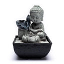 Waterfontein Kleine Boeddha Polyresine Met LED-licht 14 x 14 x 21,5 cm