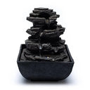Waterfontein Rots Zwart Polyresine 13 x 13 x 18 cm