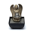 Waterfontein Engel Feng Shui Polyresine 13,3x13,3x20 cm