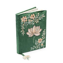 Notitieboek Fluweel Lotus Groen 20x15 cm