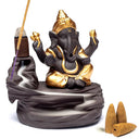 Backflow Waterval Wierookbrander Ganesha 9x6x10 cm