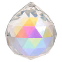 Regenboogkristal Bol Donker Parelmoer 5 cm