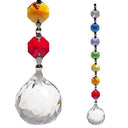Chakrakristallen Feng Shui Oneness Regenboogkleuren