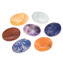 Edelstenen Set 7 Chakra Stenen Ovaal 4x2.7 cm