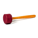 Klankschaal Klopper Vilt Met Houten Steel ± 6-7 cm Diameter