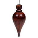 Pendel Hout Druppel Bruin 70 mm