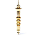 Pendel Met Kamer Bloem Des Levens Messing Verguld 9cm