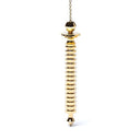 Pendel Bloem Des Levens Messing Verguld 10cm