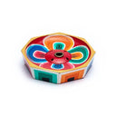 Wierookbrander Lotus Gelakt Hout 6 cm Handgemaakt In Nepal