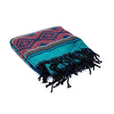Meditatie Omslagdoek Ocean Met Bohemien Weefpatroon 200x100cm