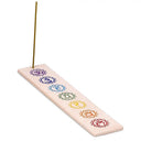 Wierookplankje Zandsteen Met Digitale Print 7 Chakra's