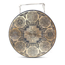 Nepalese Gong 7 Chakra's Gravure Bloem Des Levens 60cm