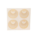 Metalen Sticker Engel Verguld 3,5 cm 4x
