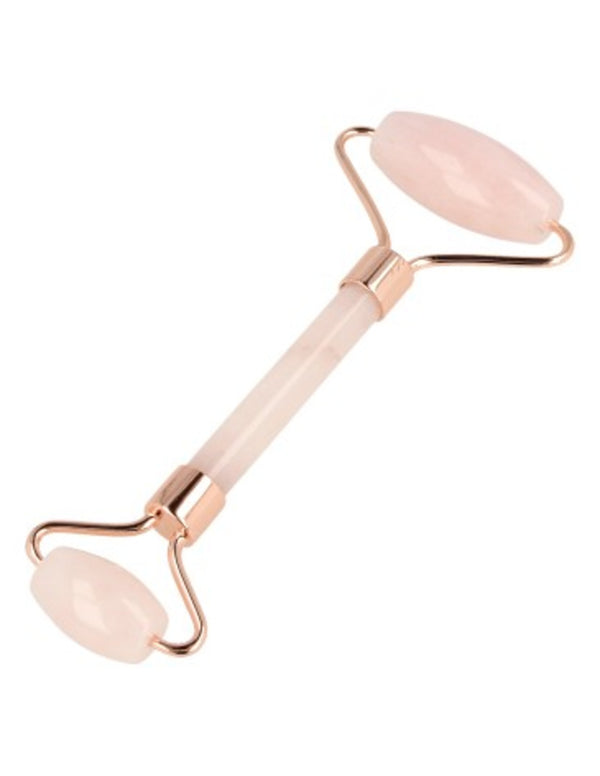 Rozenkwarts gezicht massage roller