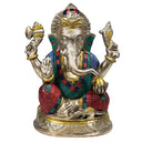 Ganesha Beeld Mozaïek 20 cm