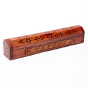 Wierookbrander En Bewaardoos Zeven Chakras Sheesham En MDF Hout