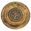 Wierook- En Kegelbrander Met Tree Of Life Decoratie Van Papri Hout
