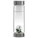 VitaJuwel ViA Vitality Glazen Waterfles Met Edelstenen 500ml