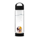 VitaJuwel Edelsteenwaterfles Prana Zwart 500 ml
