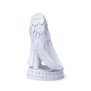 Kaarshouder Engel Polyresin ±14,5cm