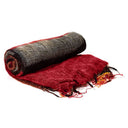 Meditatie Omslagdoek Oranje Met Strepen 200 x 80 cm