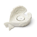 Waxinelichthouder Engelenvleugels Polyresin Matte Afwerking ±15 cm