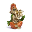 Beeld Ganesha Met Rituele Schelp 25 cm