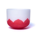 Kristallen Klankschaal Chakra 1 Muladhara C-toon Rood 30 cm