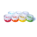 Set Kristallen Klankschalen Lotus Chakra 432 Hz 20-30 cm