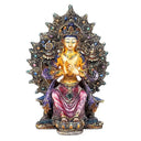 Maitreya Boeddha Van Universele Liefde Gekleurd 14 cm