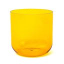 Kristallen Klankschaal Helder Chakra 3 Manipura E-toon Geel 18 cm 432Hz