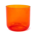 Kristallen Klankschaal Helder Chakra 2 Swadhistana D-toon Oranje 18 cm 432 Hz