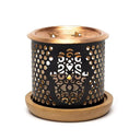Aromafume Wierookdiffuser Khamsa Metalen Koperen Plaat 6.5x7 cm