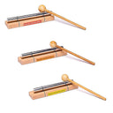 Klankstaven Chakra Healing Toon Set Van 7 Aluminiumlegering Met Houten Basis