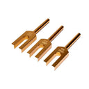 Stemvorken Angel Tuners Goud Geanodiseerd Aluminium Set Van 3