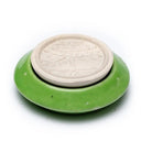 Geursteen Bloem Des Levens Met Donkergroene Basis 7,5 cm