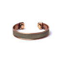 Armband Koper Magnetisch Touwmotief ±6.5cm