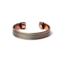 Armband Koper Magnetisch Gebandeerd ±6.5cm