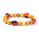 Palo Santo Armband Met 4 Huayruro Zaden