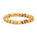 Palo Santo Armband Elastisch Met Ronde Kralen ± 8 mm M