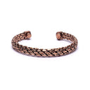 Armband Koper Gevlochten Magnetisch 8 Mm