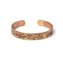 Armband Koper Magnetisch Bladeren ±8 mm