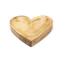 Bakje Hartvorm Massief Mangohout 15x15x2,5cm