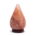Zoutlamp Druppelvorm Met Snoer En Lamp ±2000 g